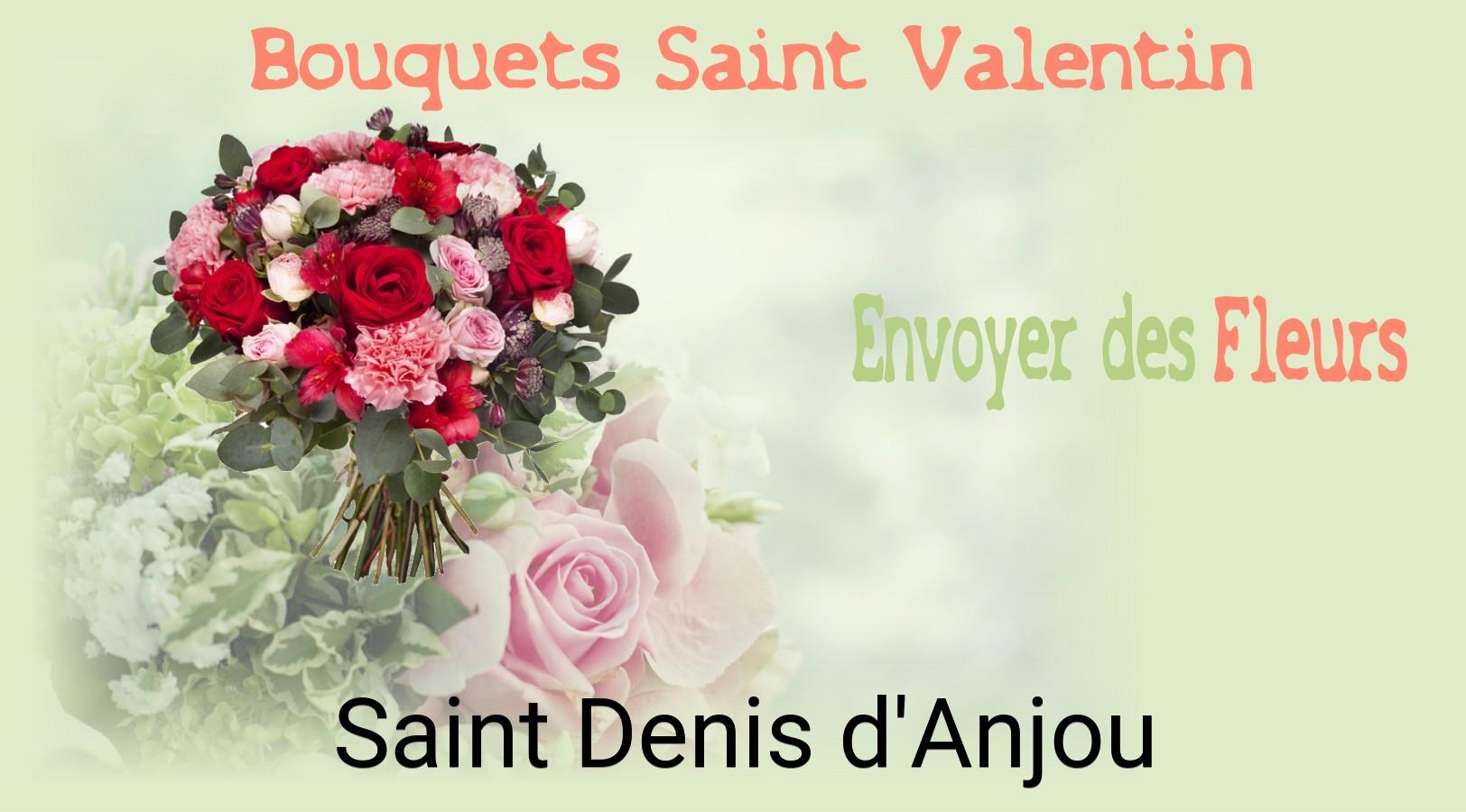 Roses de Saint-Valentin livrées à Saint-Denis-d'Anjou